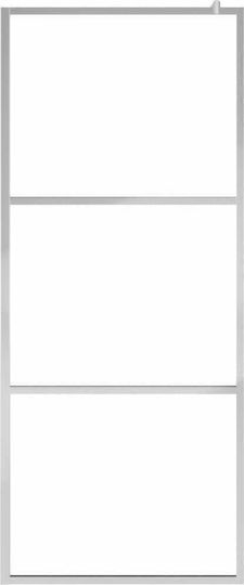 vidaXL Διαχωριστικό Ντουζιέρας 80x195cm vidaXL Διαχωριστικό Ντουζιέρας 80x195cm