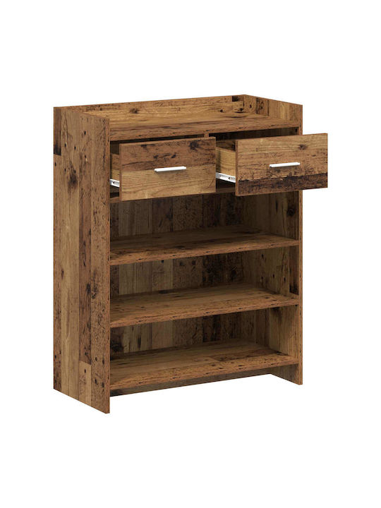 Dulap Pentru Pantofi Din Lemn 73.5x36x92cm
