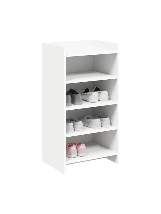 vidaXL Holz Schuhorganisator 48x36x92cm