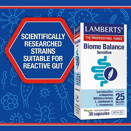 Lamberts Biome Balance Sensitive Probiotika 30 Mützen