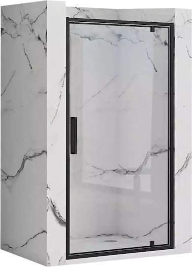 Rea Shower Screen for Shower with Hinged Door 90x195cm