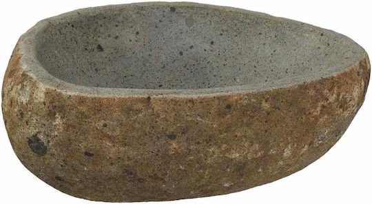 vidaXL Επικαθήμενος Νιπτήρας Πορσελάνης 37x30x12cm Ανοιχτό Γκρι vidaXL Επικαθήμενος Νιπτήρας Πορσελάνης 37x30x12cm Ανοιχτό Γκρι