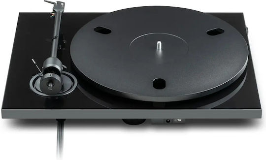 Pro-Ject Audio E1.2 Phono Грамофон с Задвижване с Ремък и Предусилване Черен