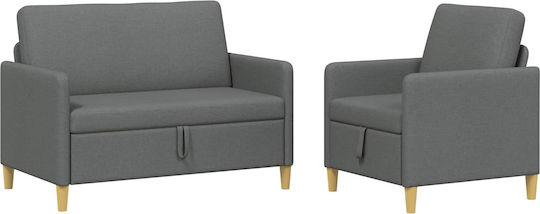 Living Room Furniture Set 2-Seater & Armchair