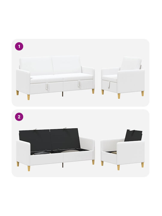 Set Mobilă Living Scaun Cu 2 Locuri și Fotoliu