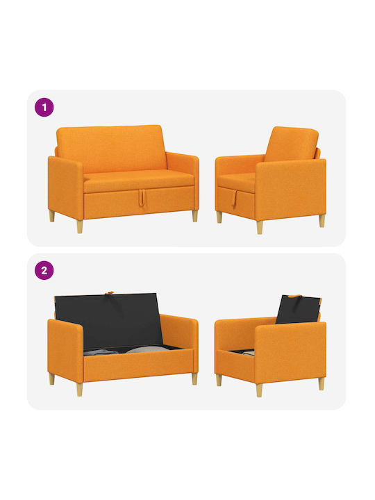 vidaXL Wohnzimmermöbel-Set 2-Sitzer & Sessel