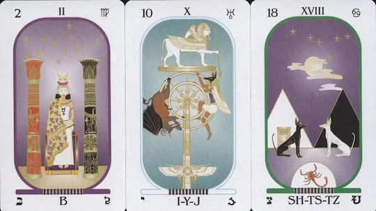 Brotherhood Of Light Egyptian Tarot Us Games