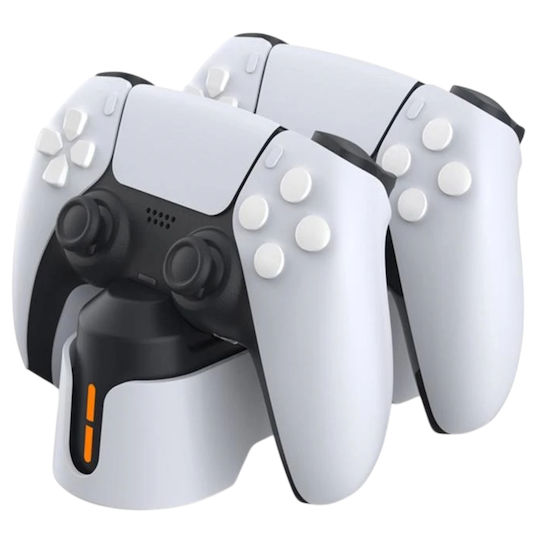 Dualsense Βάση Φόρτισης PS5 Λευκή 1-GAME251