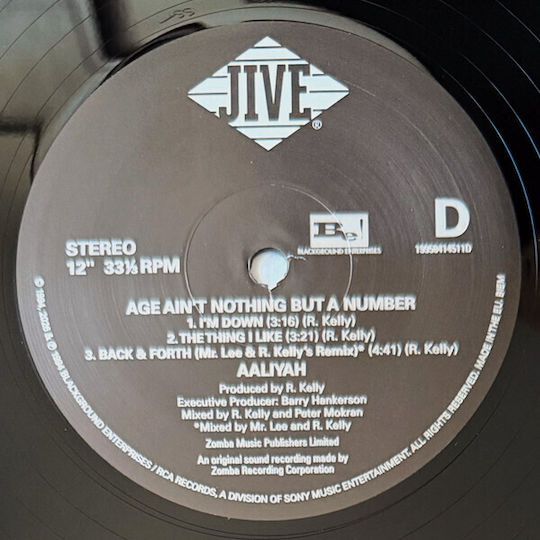 Aaliyah Age Ain't Nothing But A Number Vinyl