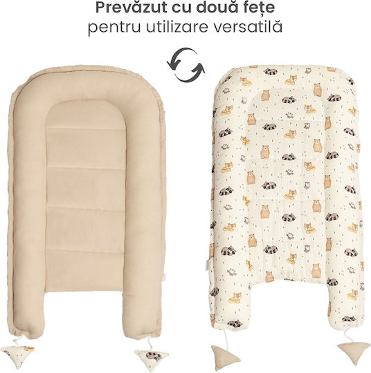 Kidizi Baby-Kissen Nest Beiges 50x90cm