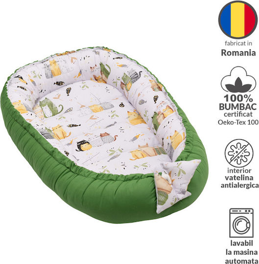 Kidizi Perna Pentru Bebelusi Tip Cuib Whiskers 50x90cm