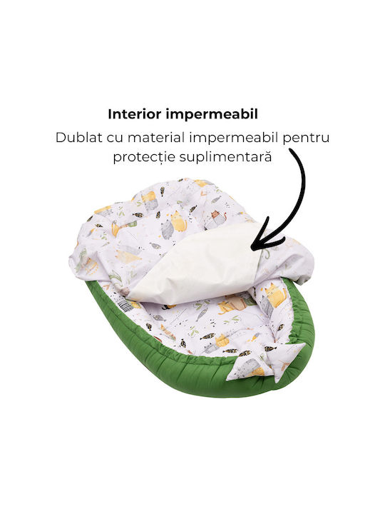 Kidizi Perna Pentru Bebeluși Tip Cuib Wiskers 50x90cm