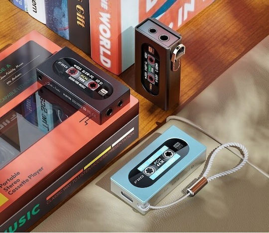 FiiO KA15 Tragbarer Digital-Analog-Wandler & Kopfhörer-Verstärker USB-Dongle Blauer