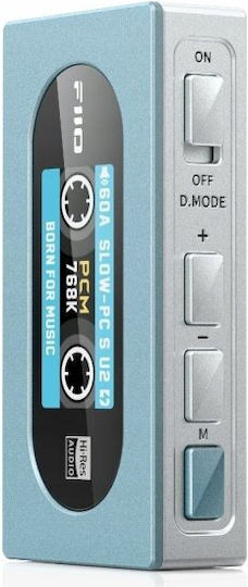 FiiO KA15 Tragbarer Digital-Analog-Wandler & Kopfhörer-Verstärker USB-Dongle Blauer