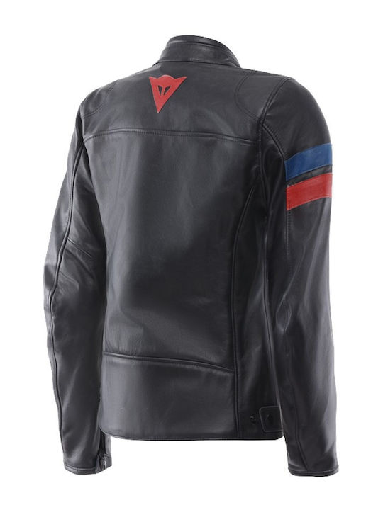 Dainese Leggenda Sommer Damen Leder Motorradjacke Schwarz Dainese Leggenda Sommer Damen Leder Motorradjacke Schwarz