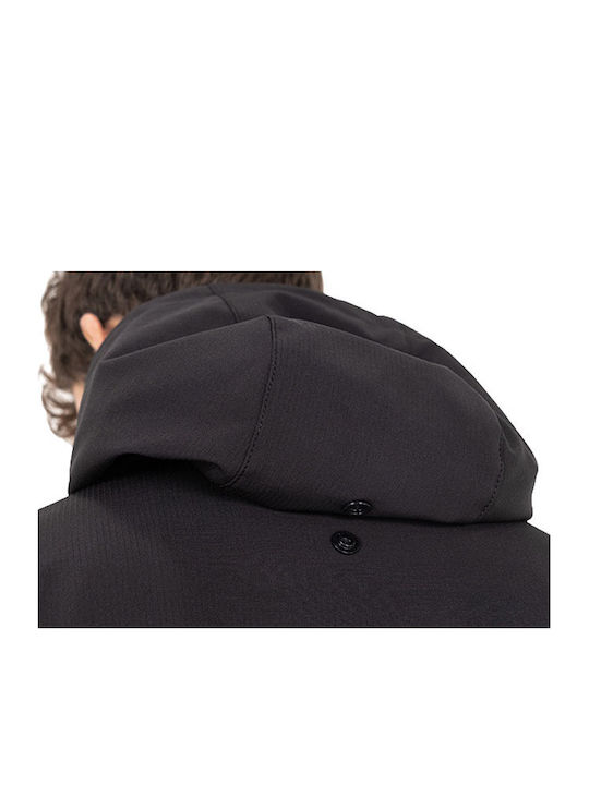 John Doe Hoodie V3 Winter Men's Riding Jacket Softshell Black