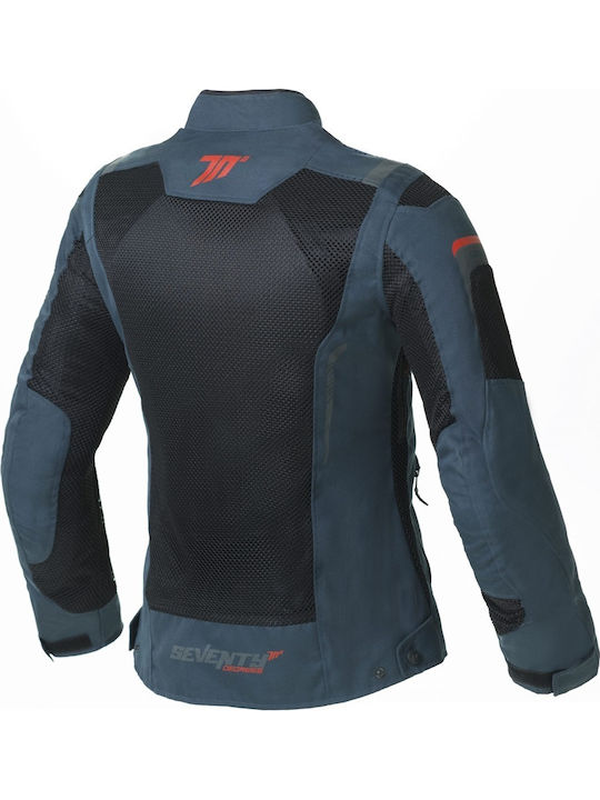 Seventy Degrees SD-JT58 Γυναικείο Μπουφάν Καλοκαιρινό Blue/black