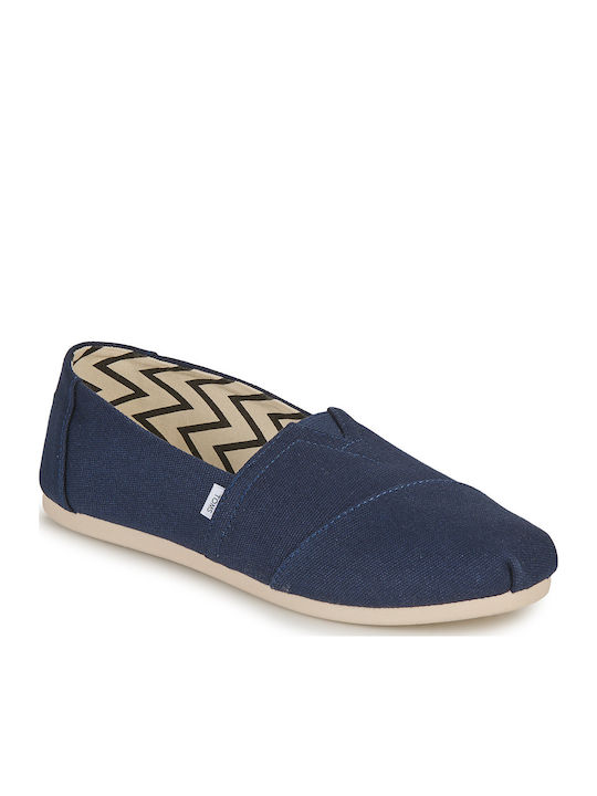 Alpargata Women's Fabric Espadrilles Navy Blue