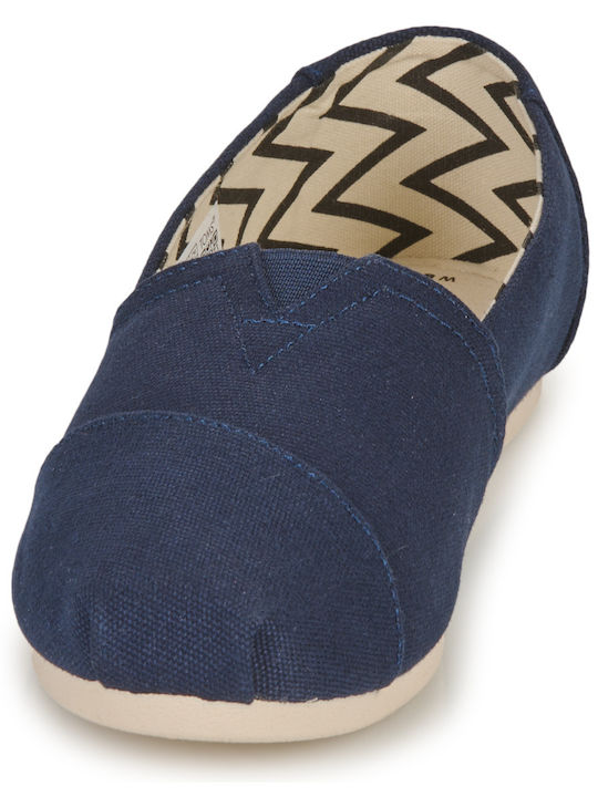 Alpargata Women's Fabric Espadrilles Navy Blue
