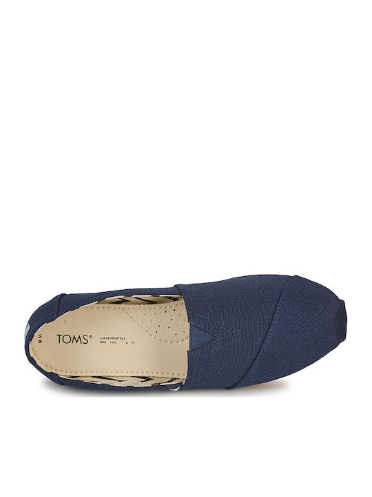 Alpargata Women's Fabric Espadrilles Navy Blue