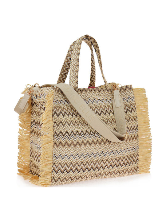 Buby Straw Women's Handbag Beige