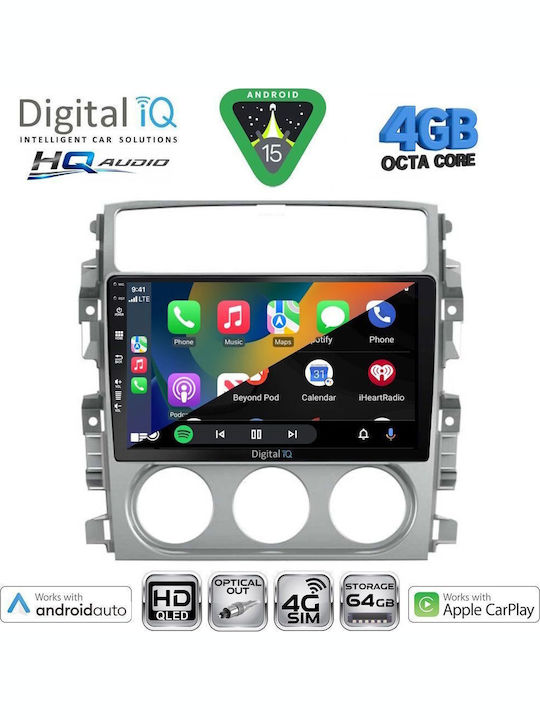 Digital IQ Car Audio System for Suzuki Liana 2001-2007 Bluetooth USB WiFi GPS Apple CarPlay Android Auto with 9" Touch Screen