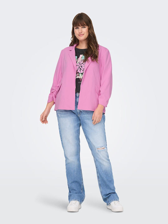 Only Women's Blazer Blazer Purple / Cyclamen