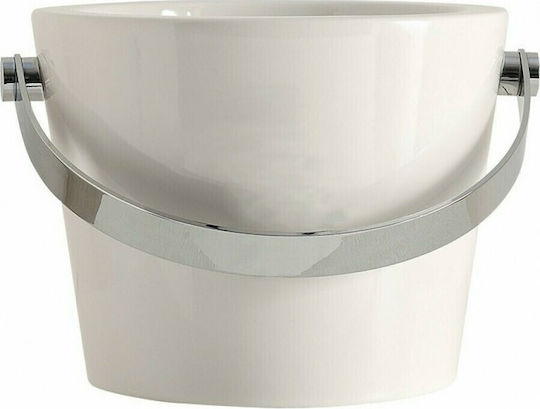 Scarabeo Bucket 40 Επικαθήμενος Νιπτήρας Πορσελάνης 40x40x35cm Λευκός Scarabeo Bucket 40 Επικαθήμενος Νιπτήρας Πορσελάνης 40x40x35cm Λευκός