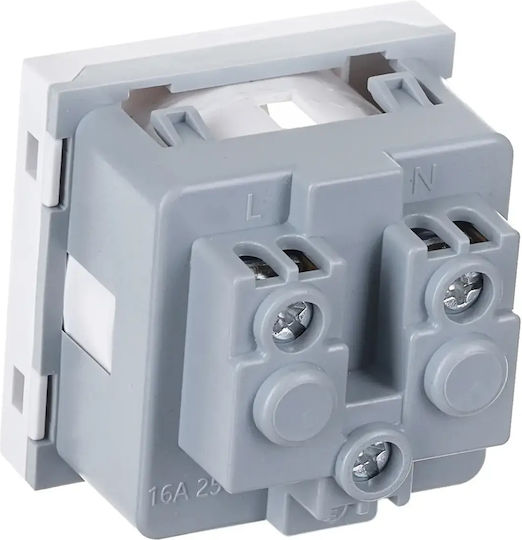 16А Изскачаща Кутия За Гнезда 2 Модула Elbulgaria M91510