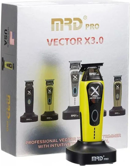 MRD Pro Επαγγελματική Επαναφορτιζόμενη Κουρευτική Μηχανή Πράσινη GMT-999C-GREEN