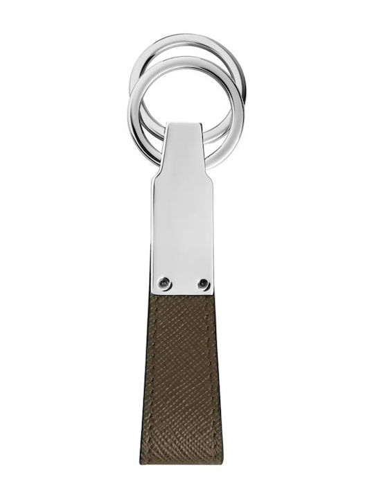 Montblanc Sartorial Δερματινη Κλειδοθηκη Χακι