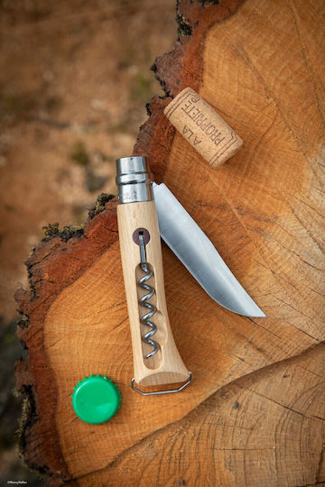 Opinel Σουγιάς Κίτρινος σε Θήκη