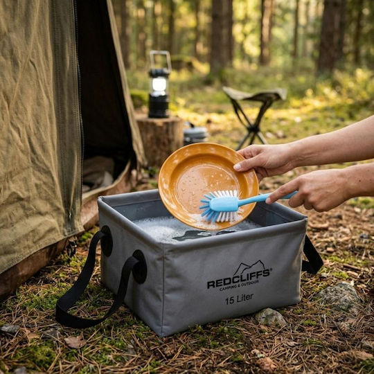 Redcliffs Schutzabdeckung Für Rucksack Camping Grau 15lt