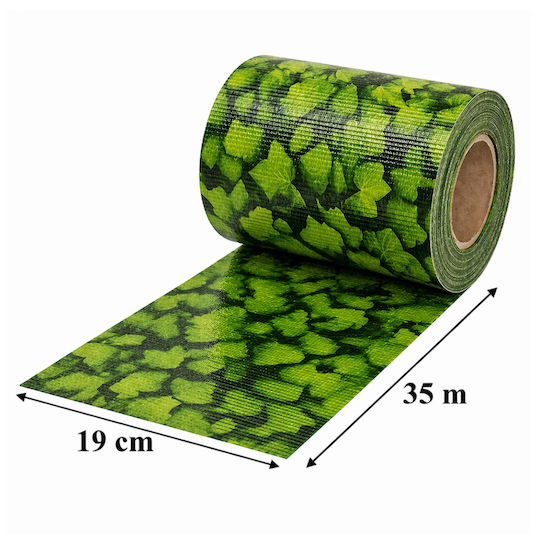 Material De Construcție Pentru Garduri De Grădină Din PVC 19 Cm Verde