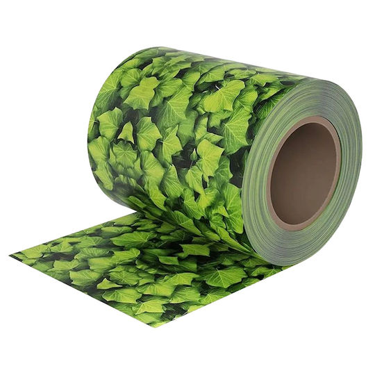 Material De Construcție Pentru Garduri De Grădină Din PVC 19 Cm Verde