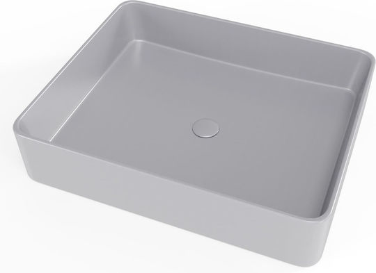 Swiss Aqua Technologies Infinitio Надеждна мивка Керамика 50.5x40x11см Сив Swiss Aqua Technologies Infinitio Надеждна мивка Керамика 50.5x40x11см Сив