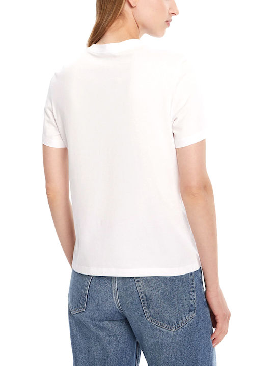 Calvin Klein Monologo Tricou Alb-Auriu
