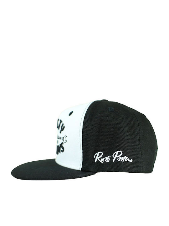 Rusty Pistons Καπέλο Baxter Cap Black White