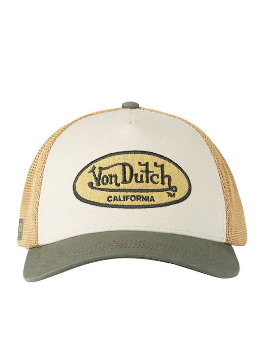 Von Dutch Καπέλο Terry Patch Cap Yellow