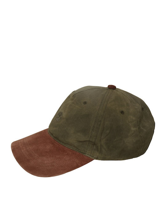 Timberland Șapcă Baseball Din Canvas Cerat Verde