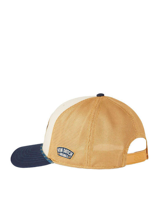 Von Dutch Καπέλο Semi Curve Cap Mustard