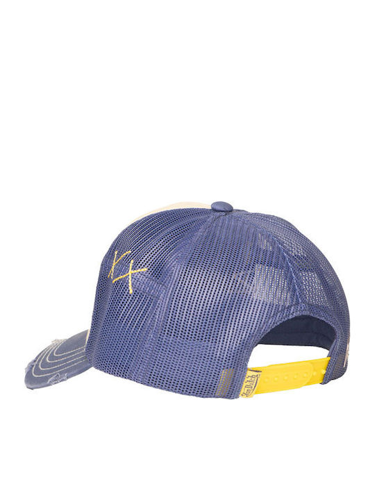 Von Dutch Капела Камионджия Mesh Cap Син Бежов