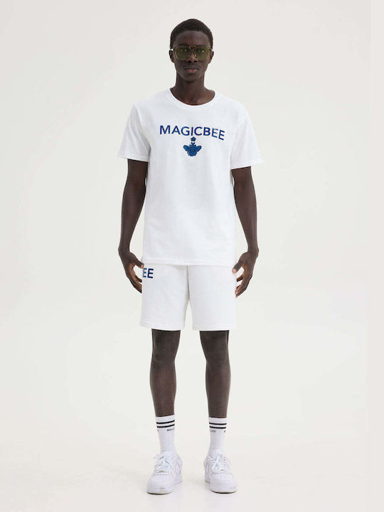 Herren Shorts Off-White