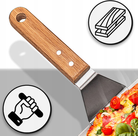Lopată Pentru Pizza Din Oțel Inoxidabil 49x49cm
