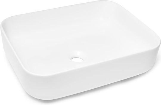Swiss Aqua Technologies Infinitio Надеждна мивка Керамика 50x39x13см White Glossy Swiss Aqua Technologies Infinitio Надеждна мивка Керамика 50x39x13см White Glossy