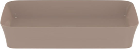Ideal Standard Ipalyss Επικαθήμενος Νιπτήρας Κεραμικός 65x40x12cm