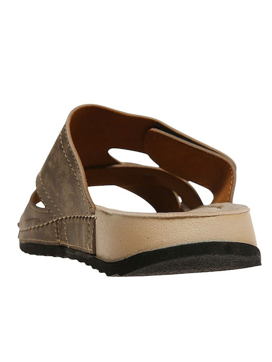 Herrensandalen in Brauner Farbe