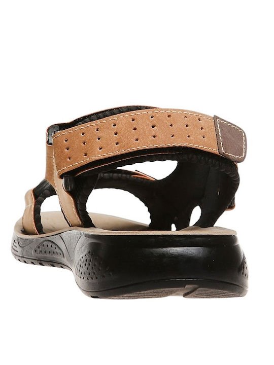 Herrensandalen in Braun Farbe
