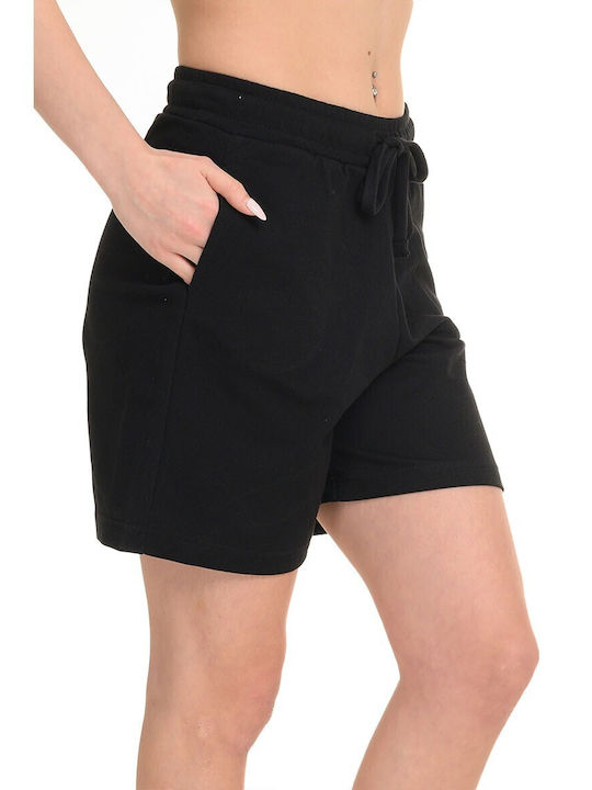 Damen Aktivbekleidung Bermudas Schwarz