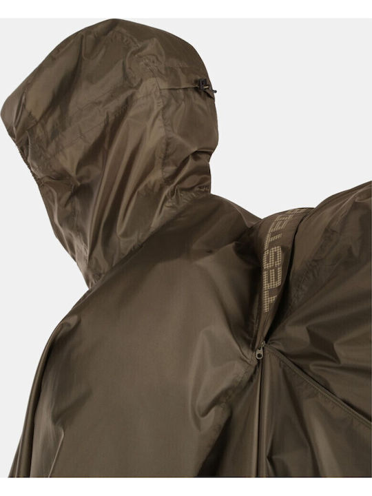 Waterproof and Windproof Jacket Khaki